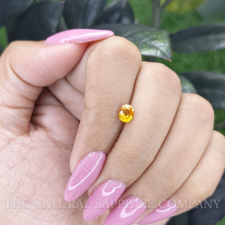 0.65 Ct. Yellow Sapphire from Madagascar