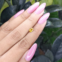 0.60 Ct. Yellow Sapphire from Madagascar Life Style