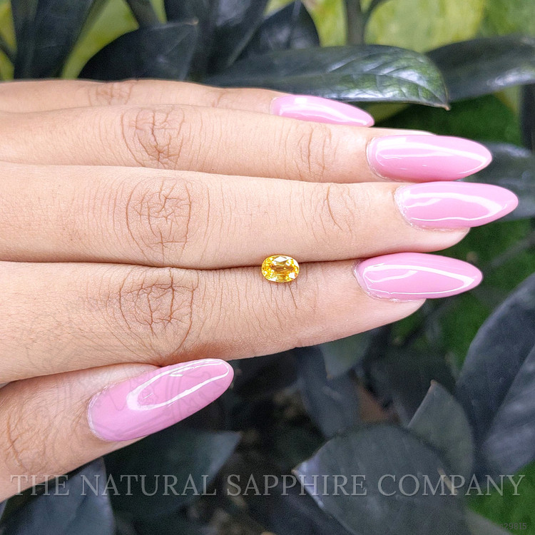 0.60 Ct. Yellow Sapphire from Madagascar