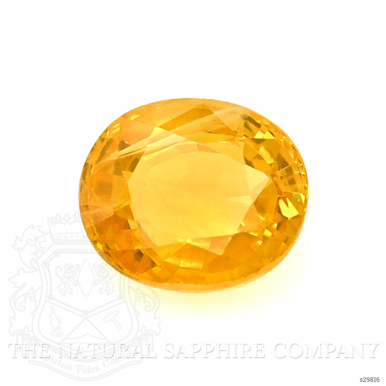 0.89 Ct. Yellow Sapphire from Madagascar