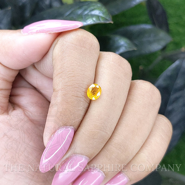 0.89 Ct. Yellow Sapphire from Madagascar