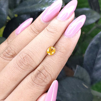 0.89 Ct. Yellow Sapphire from Madagascar Life Style