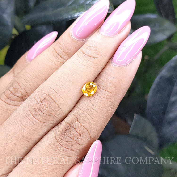 0.89 Ct. Yellow Sapphire from Madagascar