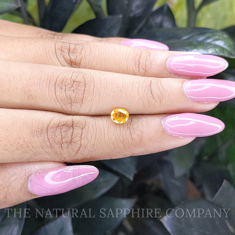 0.89 Ct. Yellow Sapphire from Madagascar