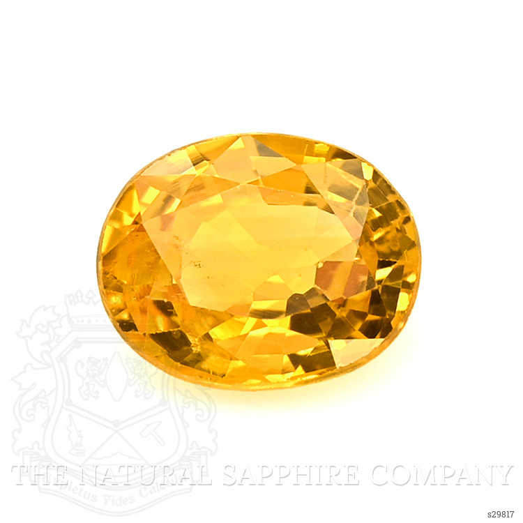 0.74 Ct. Yellow Sapphire from Madagascar