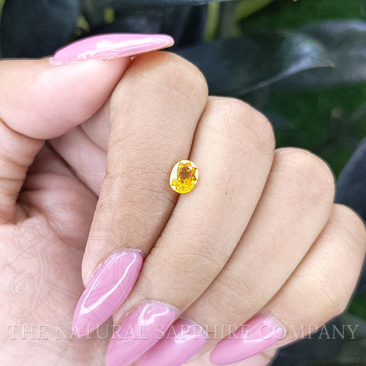 0.74 Ct. Yellow Sapphire from Madagascar