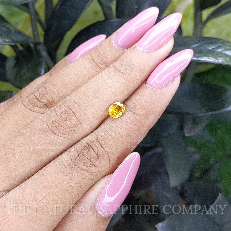 0.74 Ct. Yellow Sapphire from Madagascar