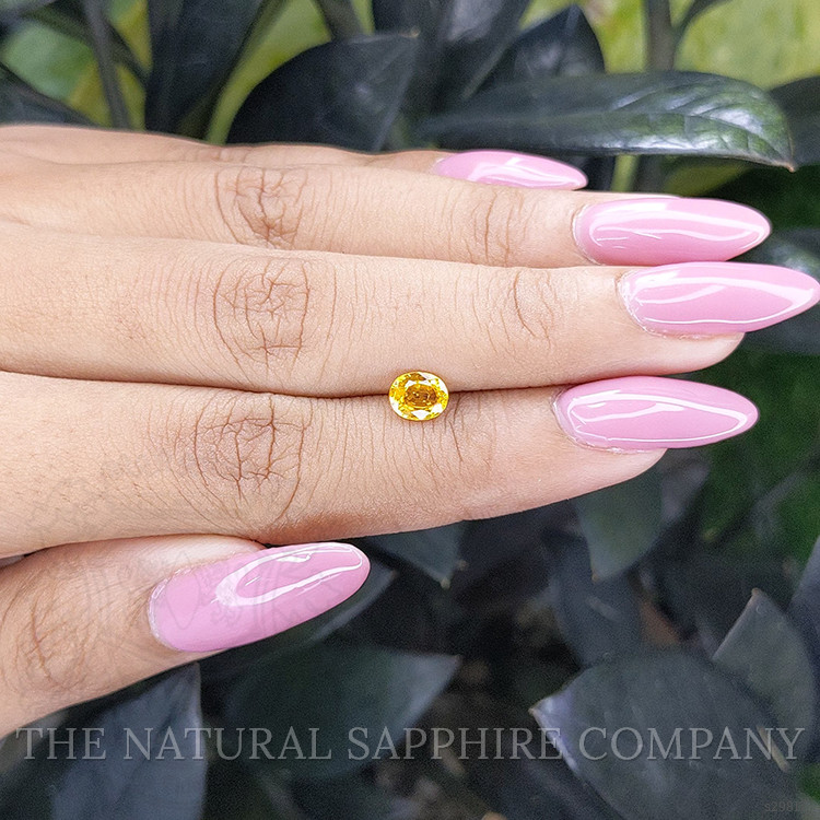 0.74 Ct. Yellow Sapphire from Madagascar