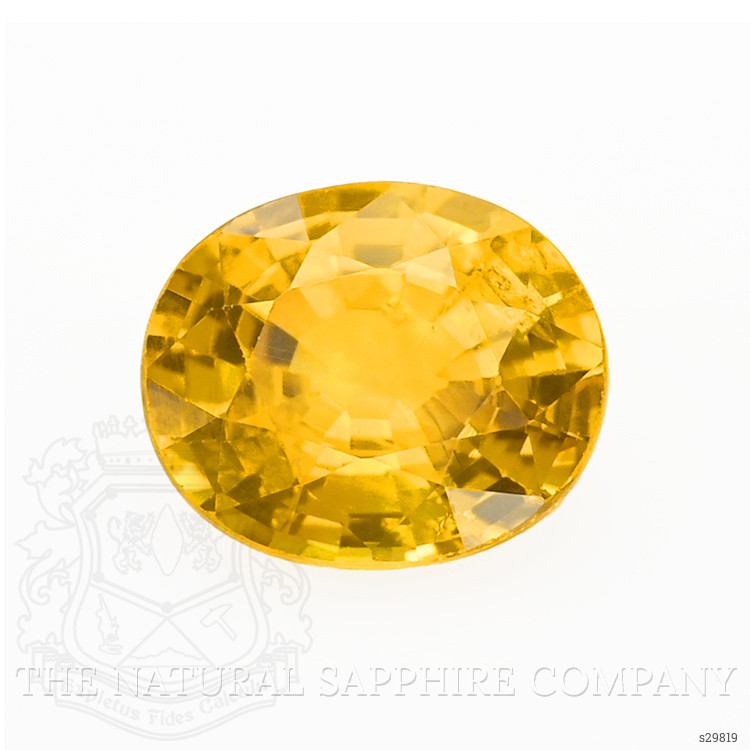 0.91 Ct. Yellow Sapphire from Madagascar