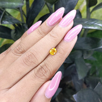 0.91 Ct. Yellow Sapphire from Madagascar Life Style