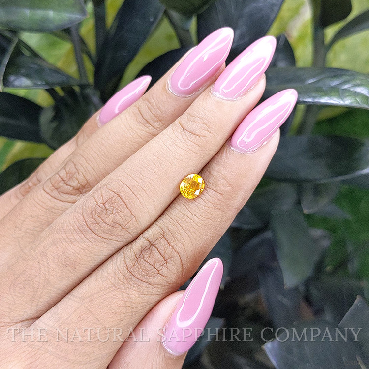 0.91 Ct. Yellow Sapphire from Madagascar