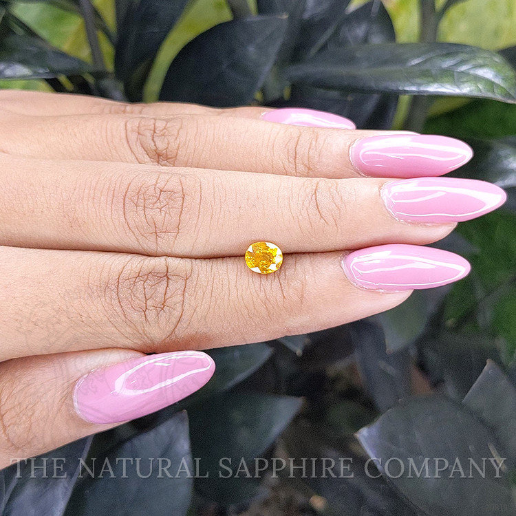 0.91 Ct. Yellow Sapphire from Madagascar