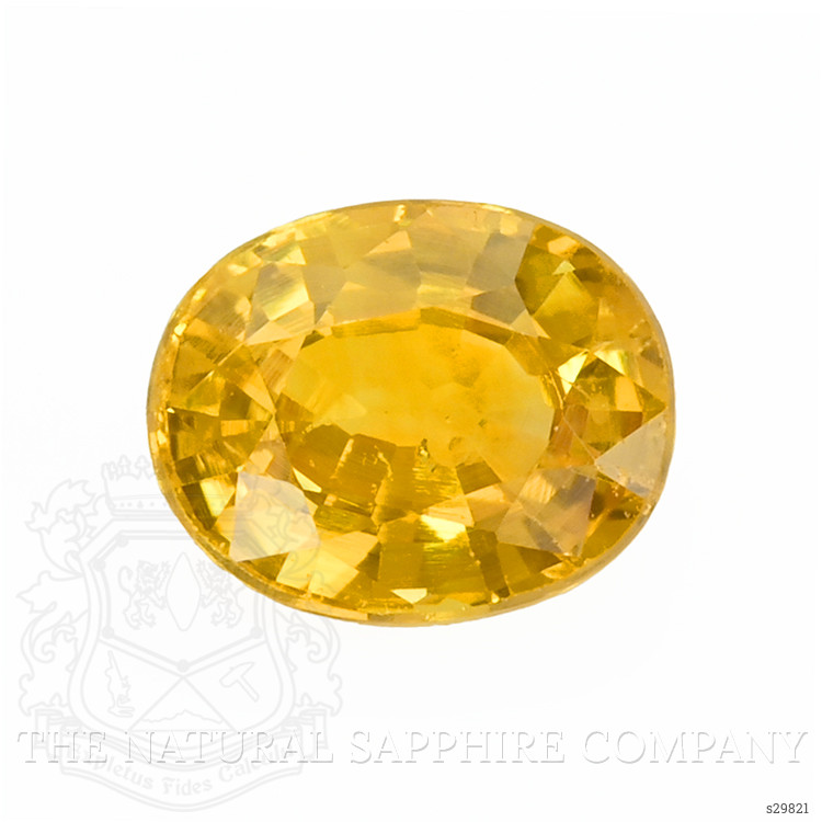 0.86 Ct. Yellow Sapphire from Madagascar