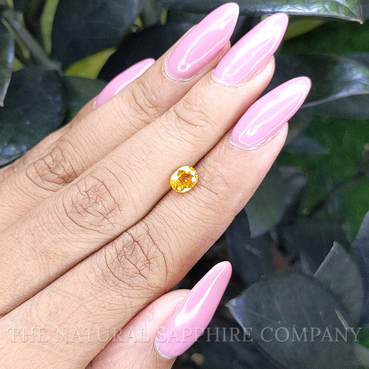 0.86 Ct. Yellow Sapphire from Madagascar