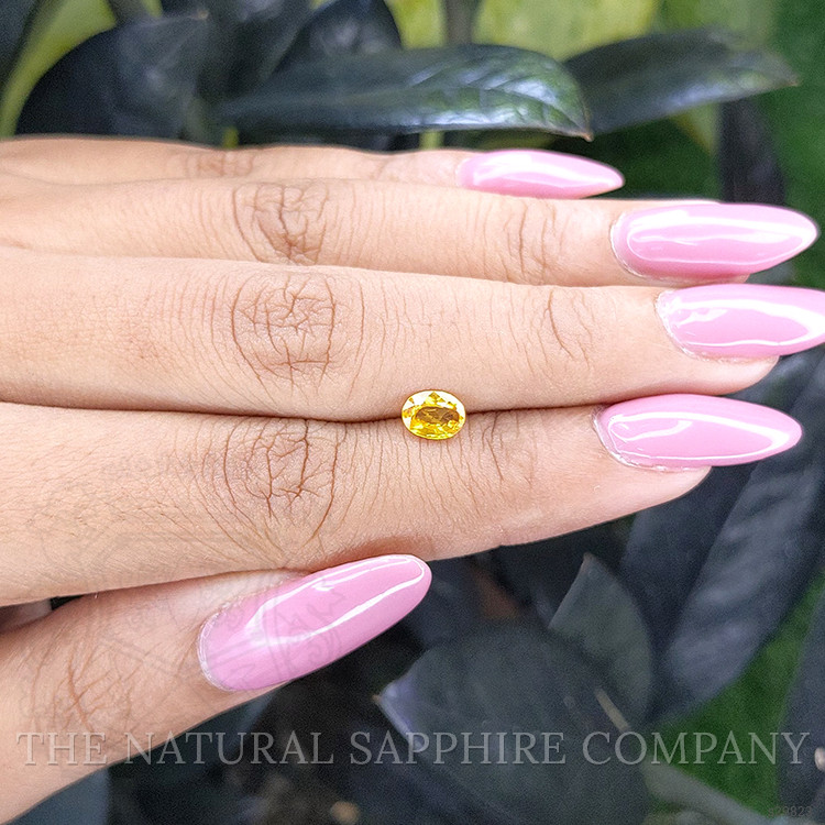 0.66 Ct. Yellow Sapphire from Madagascar