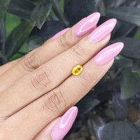 0.84 Ct. Yellow Sapphire from Madagascar Life Style