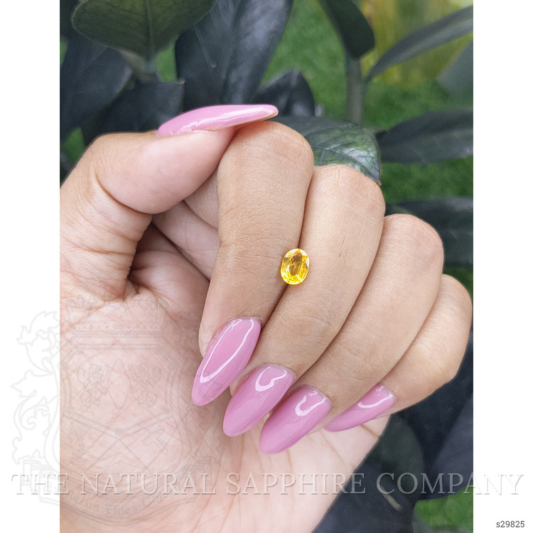 0.84 Ct. Yellow Sapphire from Madagascar