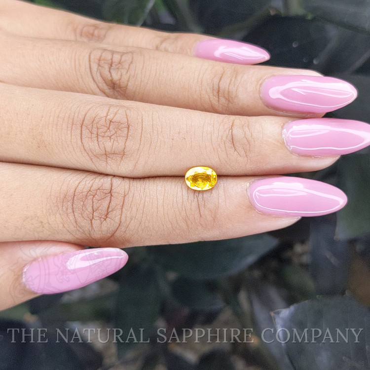 0.84 Ct. Yellow Sapphire from Madagascar