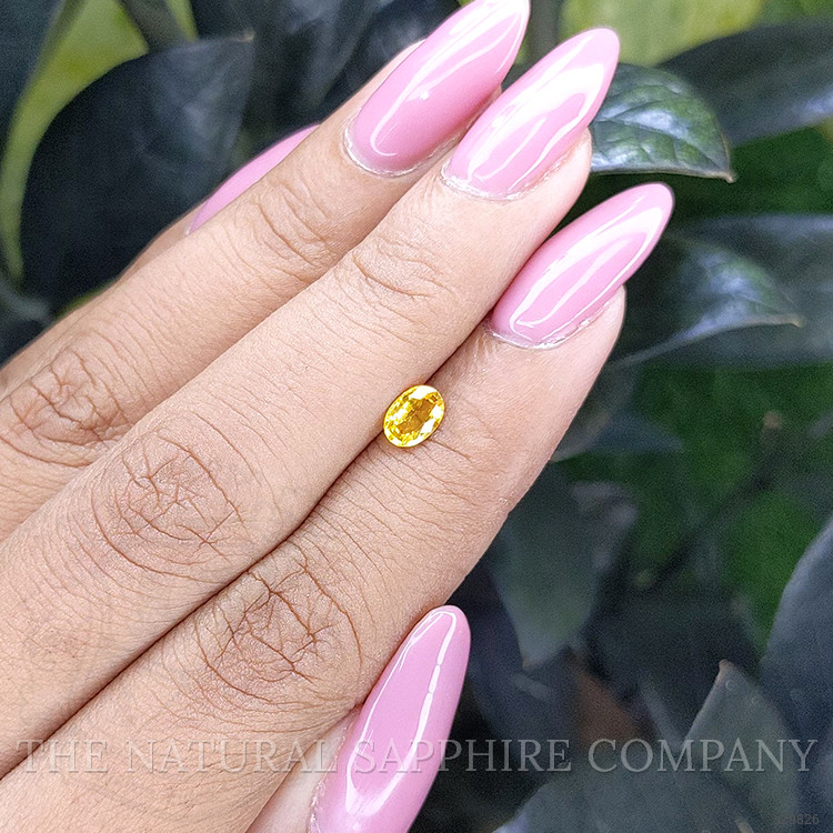 0.53 Ct. Yellow Sapphire from Madagascar