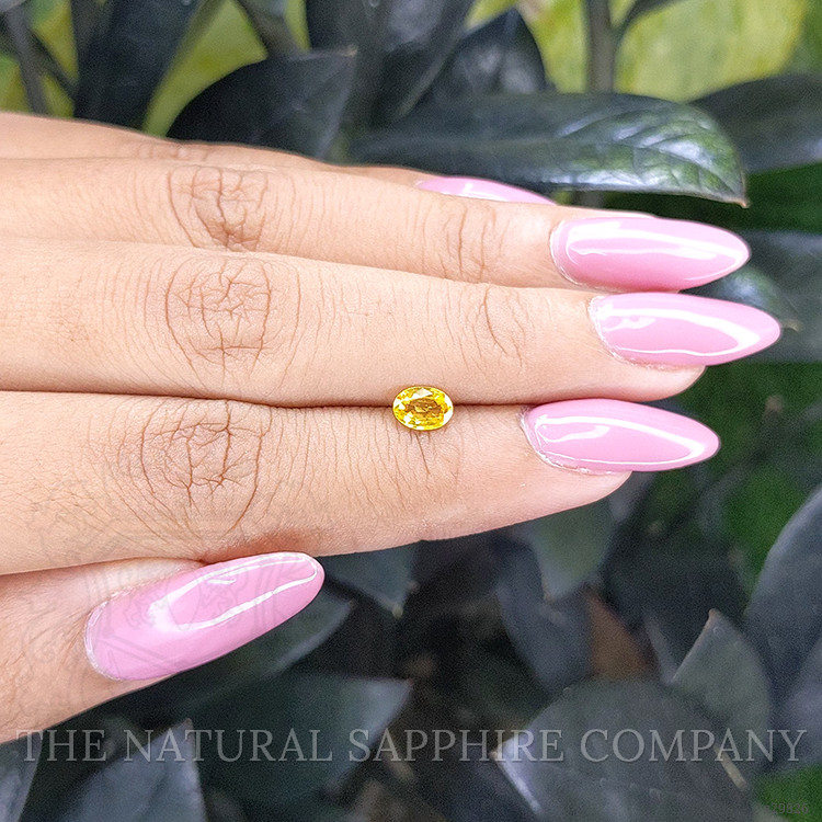 0.53 Ct. Yellow Sapphire from Madagascar