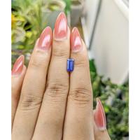 1.10 Ct. Blue Sapphire from Ceylon (Sri Lanka) Life Style