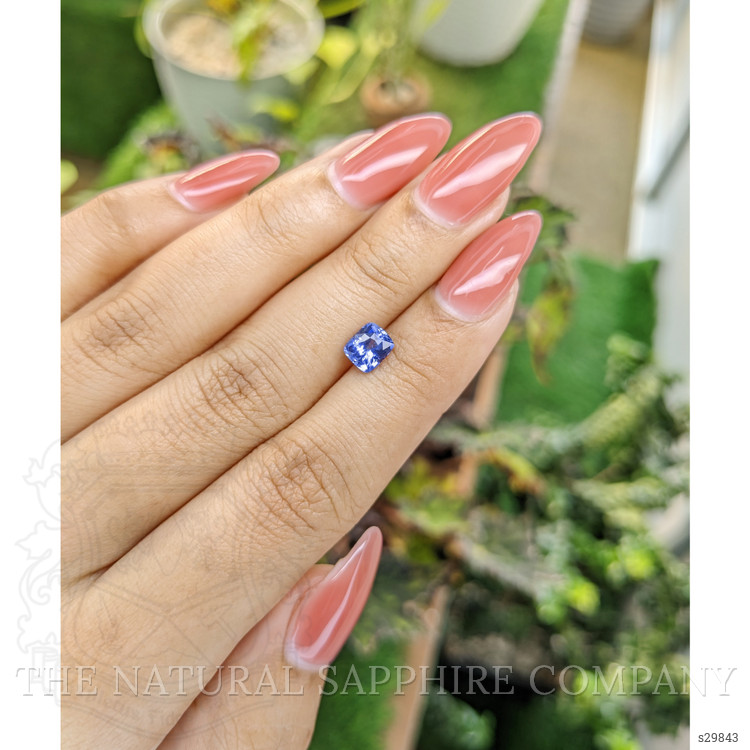 1.09 Ct. Blue Sapphire from Ceylon (Sri Lanka)