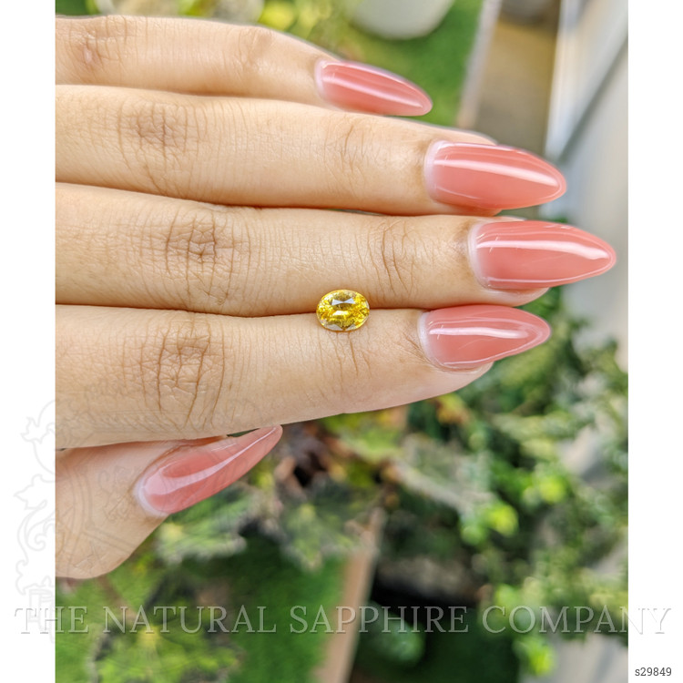 1.16 Ct. Yellow Sapphire from Ceylon (Sri Lanka)