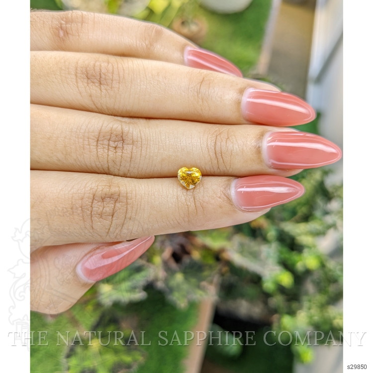 1.00 Ct. Yellow Sapphire from Ceylon (Sri Lanka)
