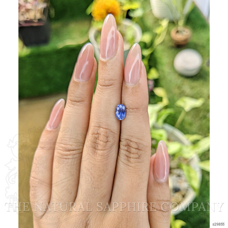 1.31 Ct. Blue Sapphire from Ceylon (Sri Lanka)