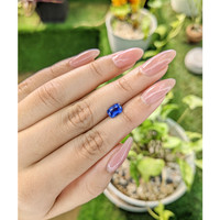 1.31 Ct. Blue Sapphire from Ceylon (Sri Lanka) Life Style