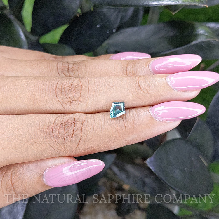 1.06 Ct. Bluish Green Sapphire from Madagascar