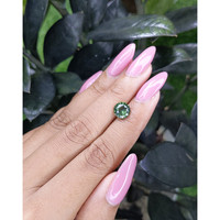 2.03 Ct. Green Sapphire from Madagascar Life Style