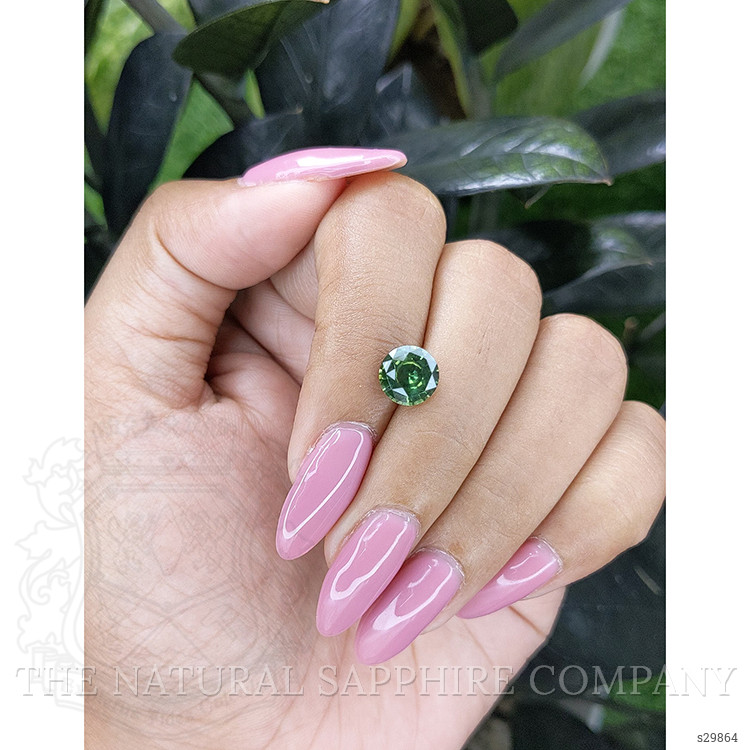 2.03 Ct. Green Sapphire from Madagascar