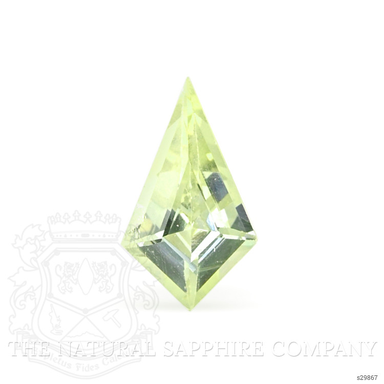 1.08 Ct. Yellowish Green Sapphire from Madagascar