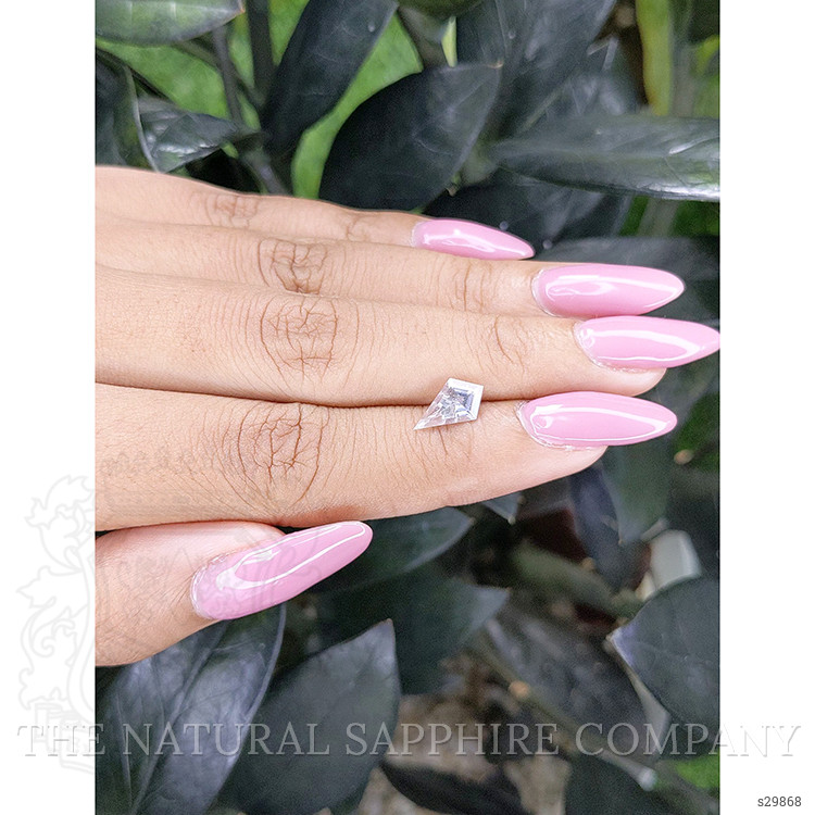 1.12 Ct. White Sapphire from Madagascar