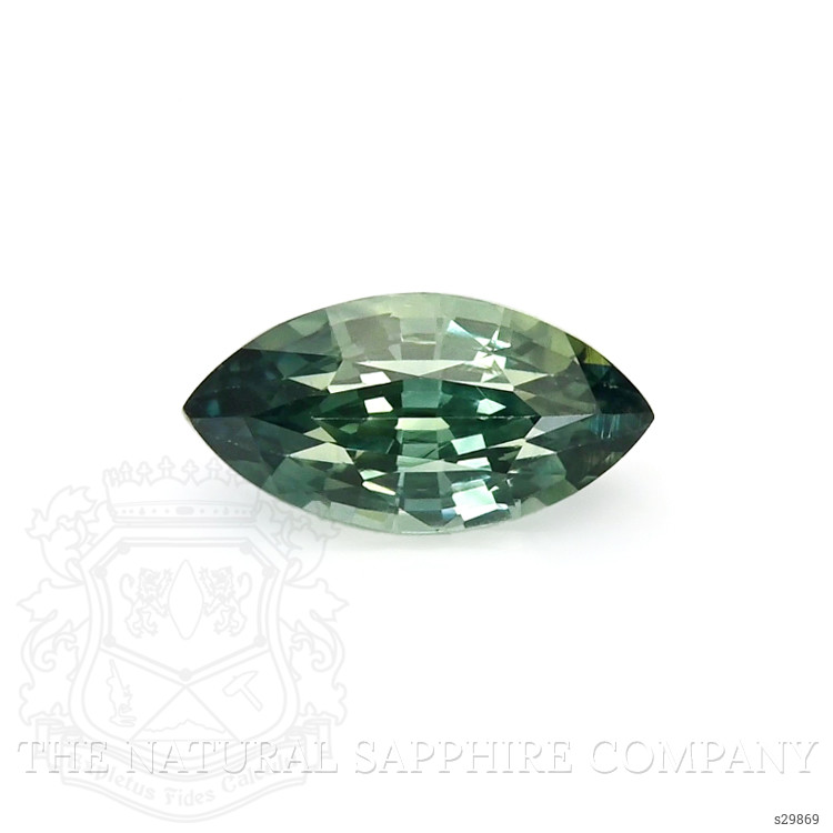 1.34 Ct. Bluish Green Sapphire from Madagascar