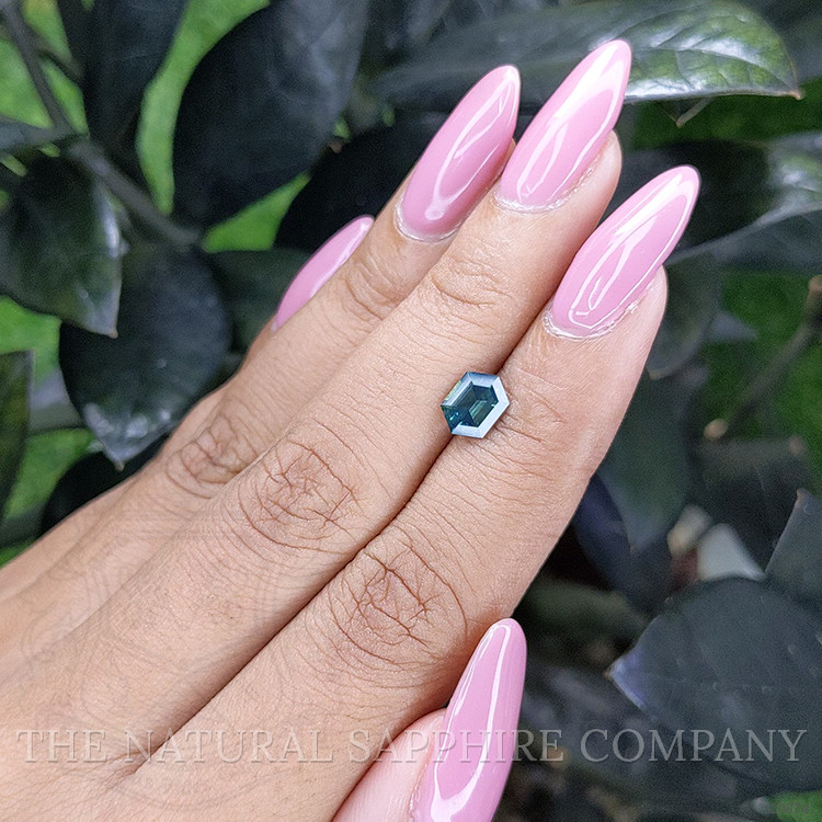 1.13 Ct. Bluish Green Sapphire from Australia