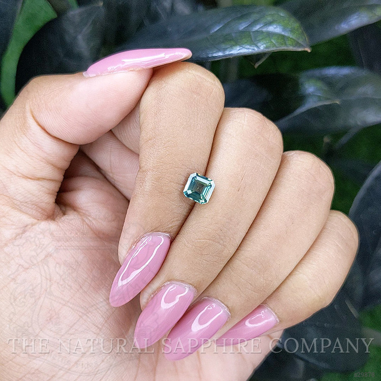 1.10 Ct. Bluish Green Sapphire from Madagascar