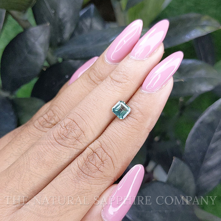 1.10 Ct. Bluish Green Sapphire from Madagascar