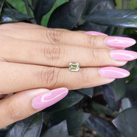 1.23 Ct. Bi Color Sapphire from Madagascar Life Style