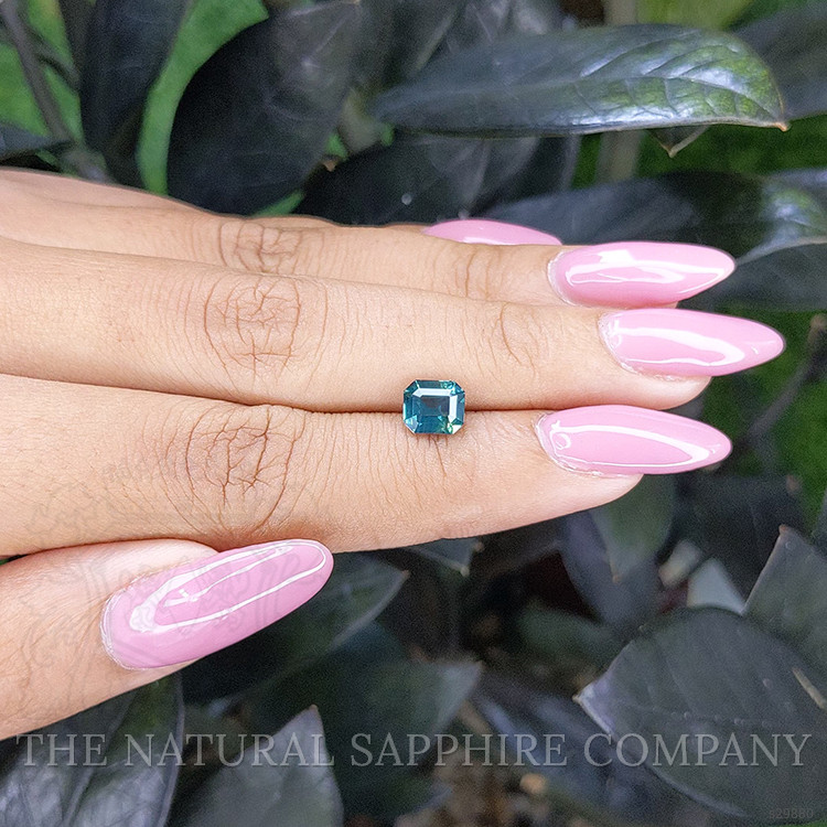 1.52 Ct. Greenish Blue Sapphire from Madagascar