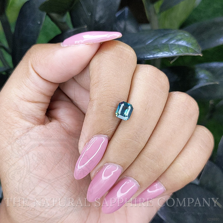 1.52 Ct. Greenish Blue Sapphire from Madagascar