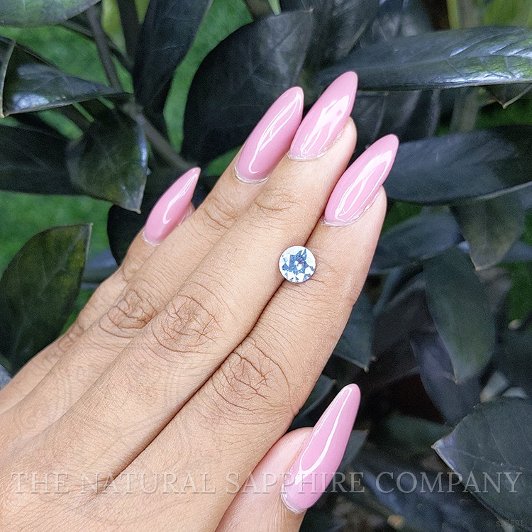 1.21 Ct. Blue Sapphire from Ceylon (Sri Lanka)