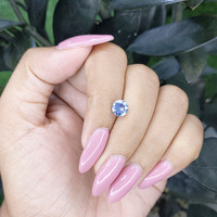 1.21 Ct. Blue Sapphire from Ceylon (Sri Lanka) Life Style