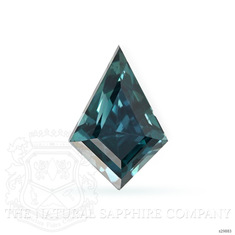 2.11 Ct. Bluish Green Sapphire from Madagascar