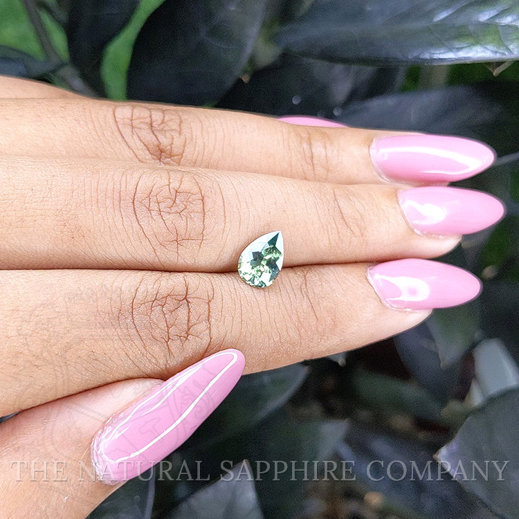 1.52 Ct. Bluish Green Sapphire from Madagascar