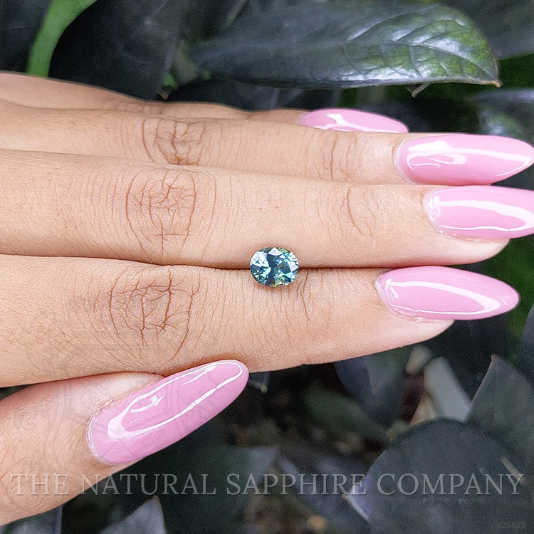 1.18 Ct. Bluish Green Sapphire from Madagascar