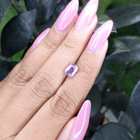 1.54 Ct. Purple Sapphire from Madagascar Life Style