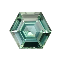 0.97 Ct. Bluish Green Sapphire from Madagascar Video