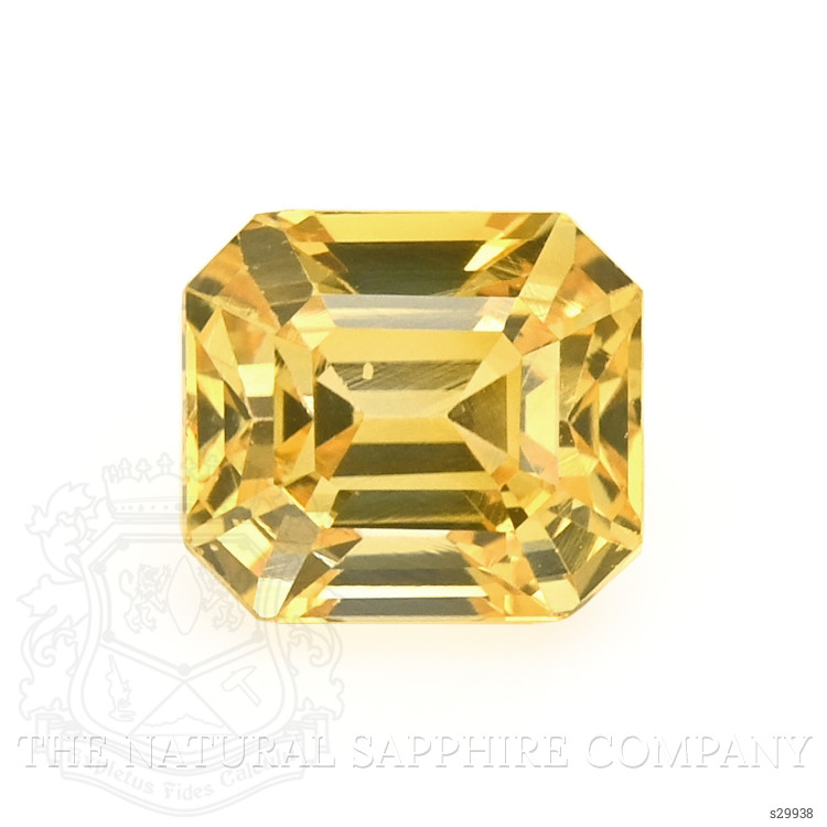 1.04 Ct. Orangish Yellow Sapphire from Ceylon (Sri Lanka)